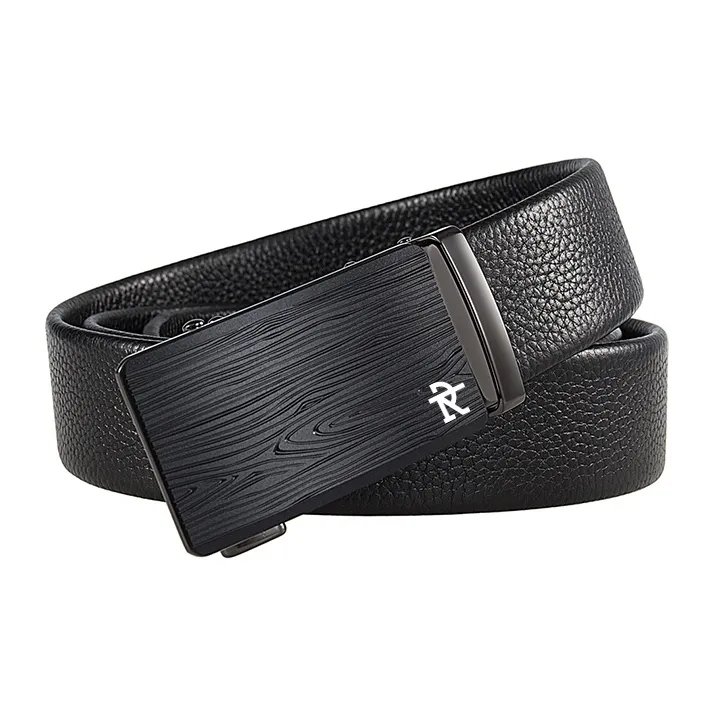 ROBINHOOD Top Grain Cow Leather Belts Men's Width 3.5CM-1