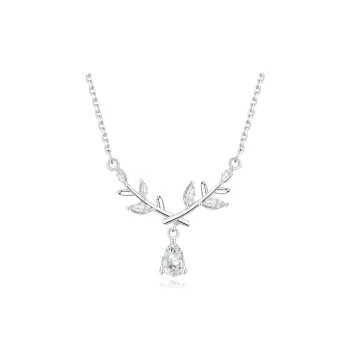 Branded Jewelry S999 Fine Silver Necklaces Women's