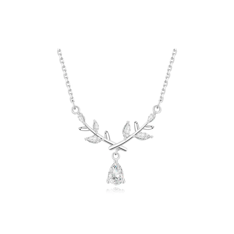 Branded Jewelry S999 Fine Silver Necklaces Women's-0