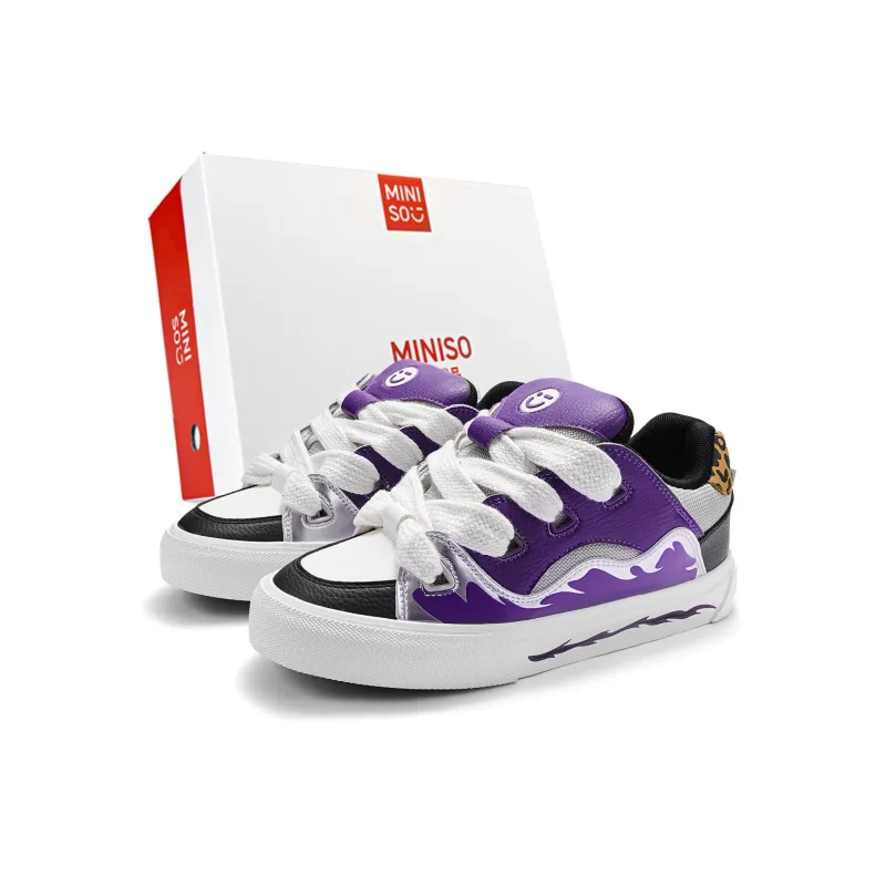 MINISO Low Top Skateboard Shoes Unisex-14