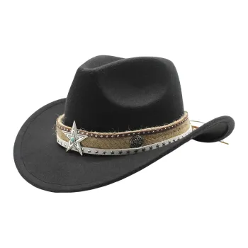 BEPOP Polyester Jazz Hat Cavalier Hat Unisex