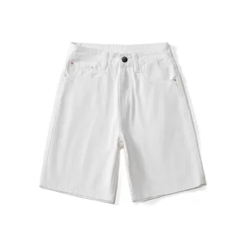 SNOW FLYING Denim Shorts Unisex