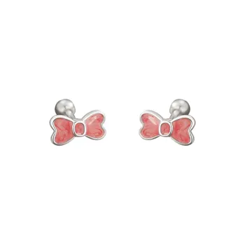 GIFT&CO S999 Fine Silver Stud Earrings Women's