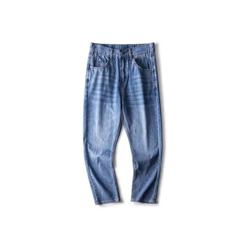 SNOW FLYING Jeans Unisex Dodger Blue