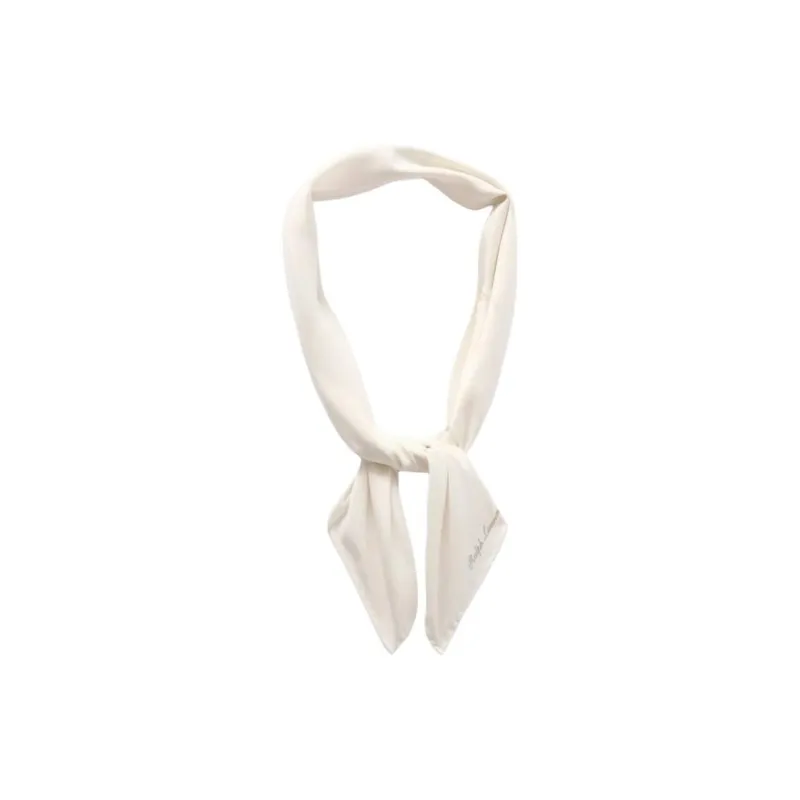 Polo Ralph Lauren Silk Scarves Unisex White-0