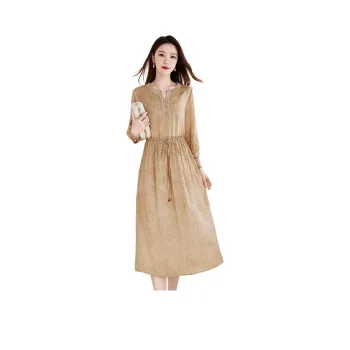 Ink Beauty Long Sleeved Dress Women's