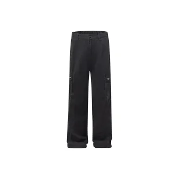 SNOW FLYING Jeans Unisex Pure Black