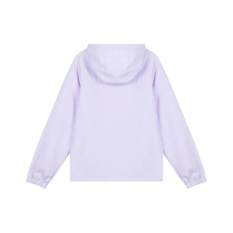 QIAODAN Trench Coat Women's Frosty Purple-1