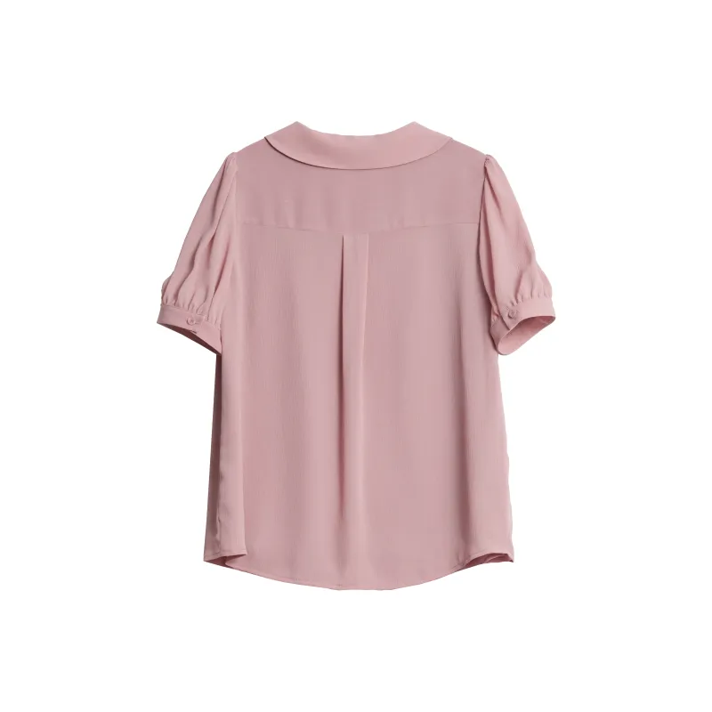 Mambe Shirts Women's Peach Pink-1