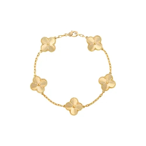 Van Cleef & Arpels Karat Gold Bracelets Women's Gold