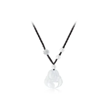 WINGSTOP Chalcedony Jade Necklaces Unisex