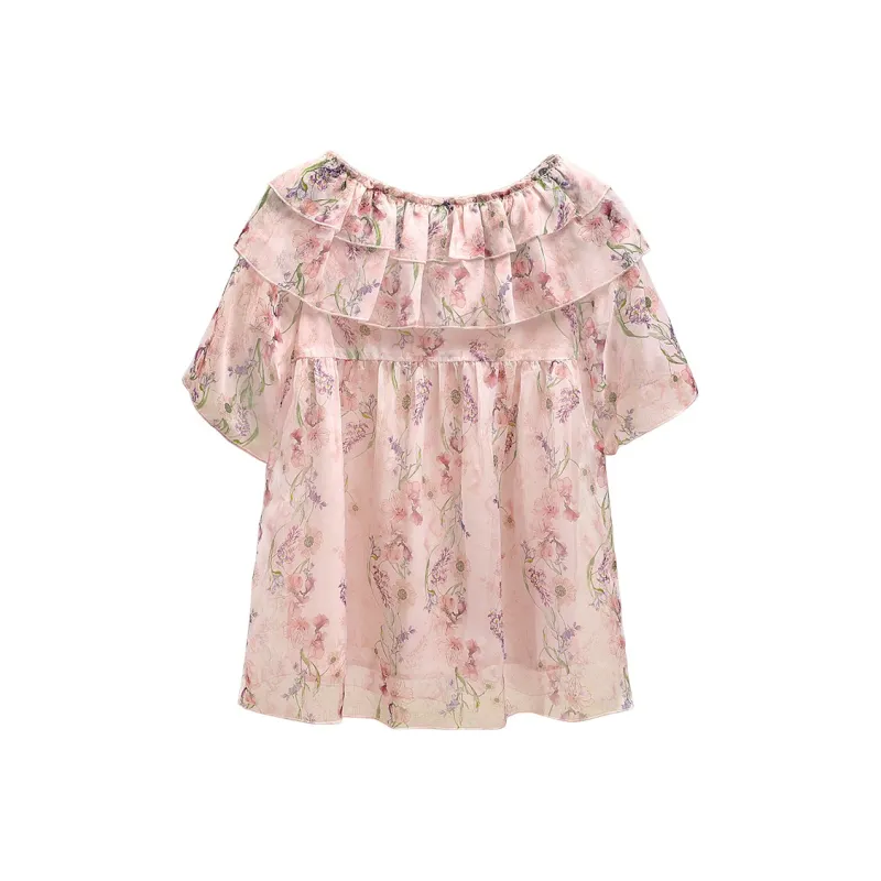 Cypress House Shirt Women's Pink Floral-1