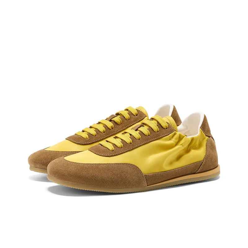 GG CC Vintage German Army Trainers Cushioning, Slip Resistant, And Abrasion Resistant Low Top Casual Shoes Women's-1