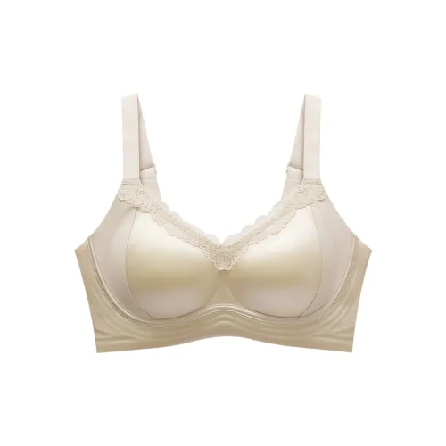 Cotton Gene 샴페인 화이트 여성 브래지어