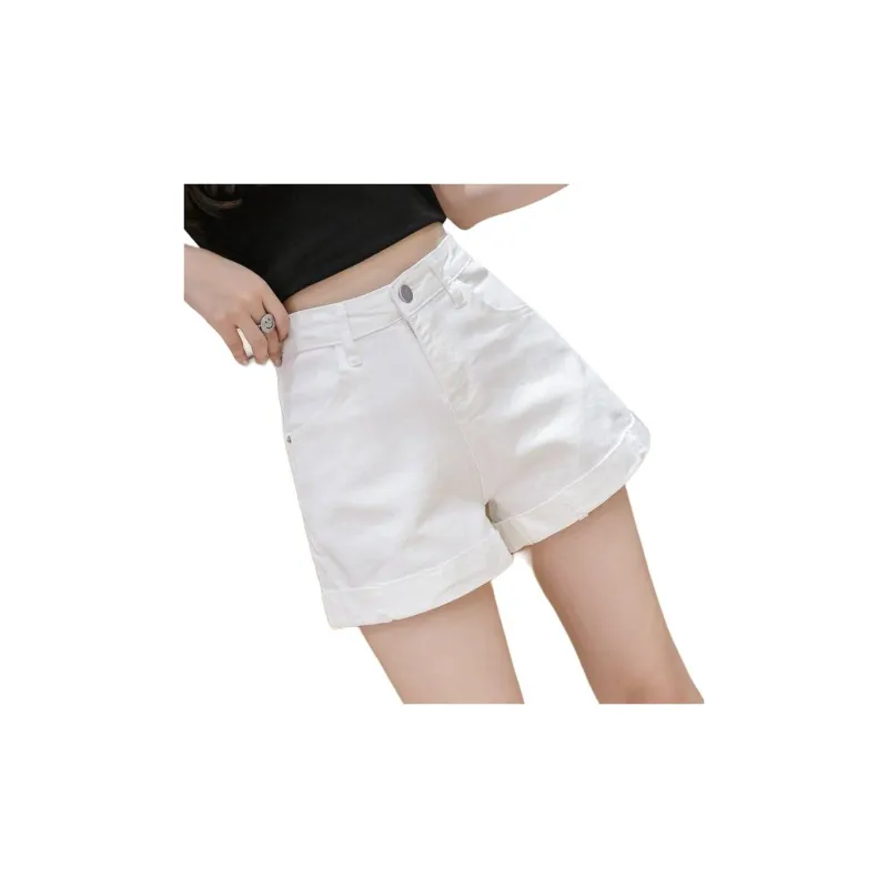 Shuhao Bai Denim Shorts Women's-0