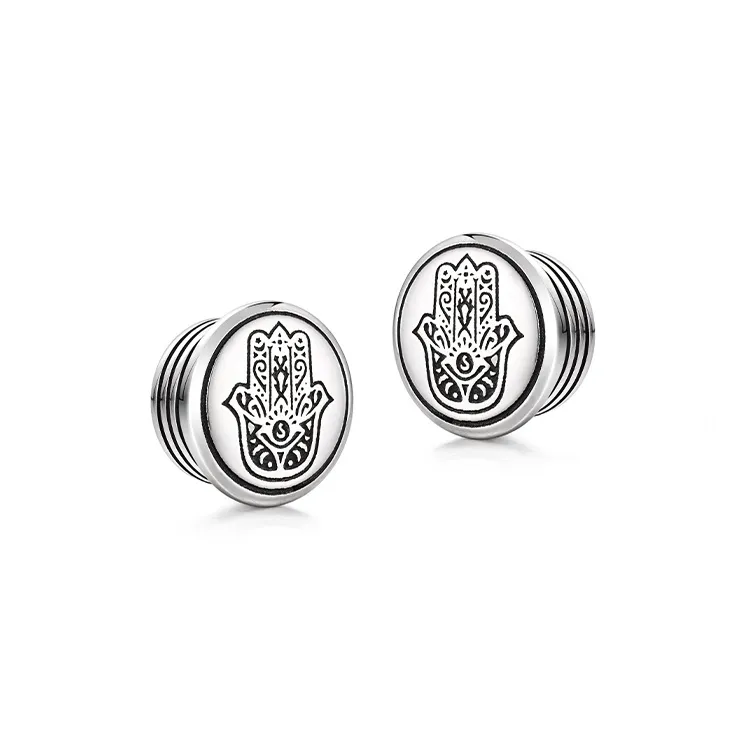 IDEAGEMER 925 Sterling Silver Clip On Earrings Men's-5