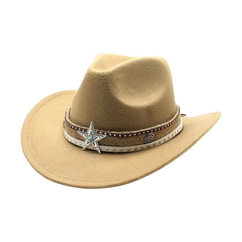 BEPOP Polyester Jazz Hat Cavalier Hat Unisex-4