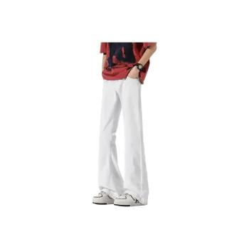 HAPPY PARTY Jeans Unisex White