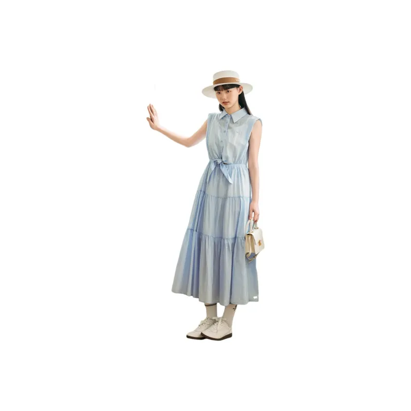 ZIHAN Sleeveless Dresses Women's-0