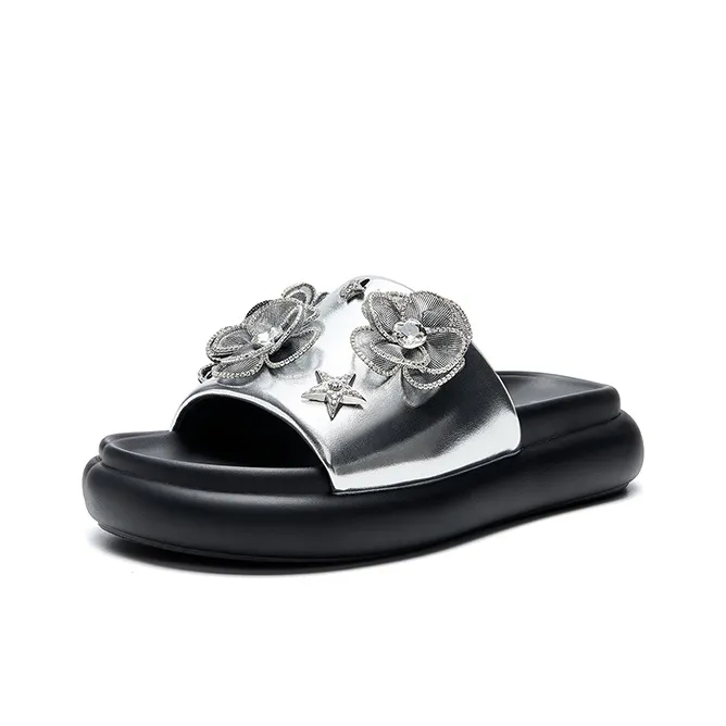 HR PU Polyurethane Abrasion Resistant Slide Slippers Women's-5
