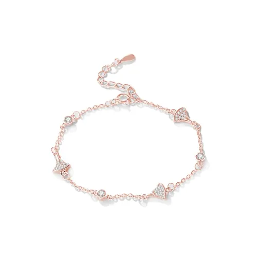 Love Link 925 Sterling Silver Bracelets Women's