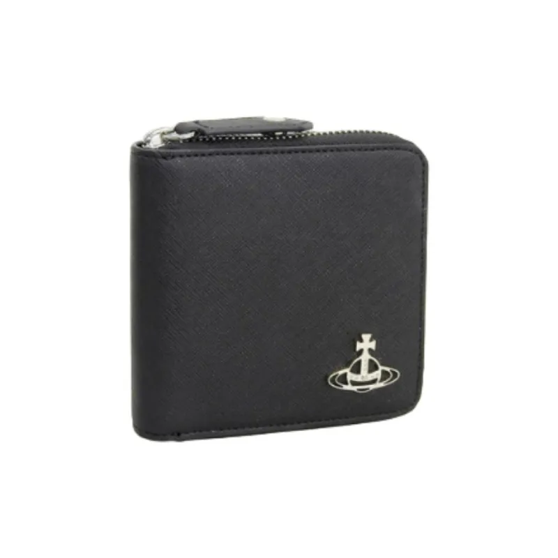 Vivienne Westwood Leather Wallet Men's Black-1