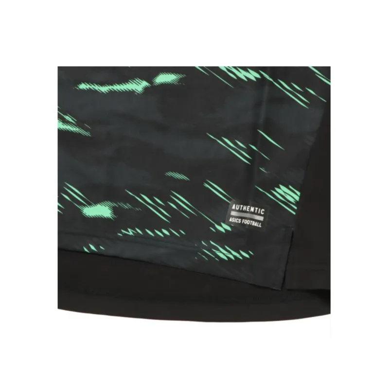 Asics T Shirt Men's Black Green-3