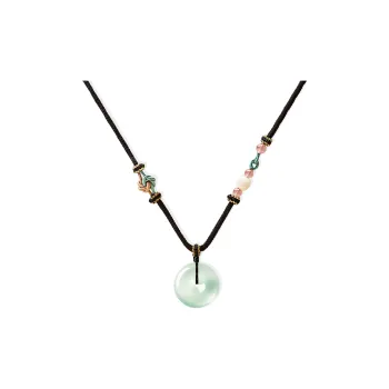 MISS TOOYA African Emerald Necklaces Unisex