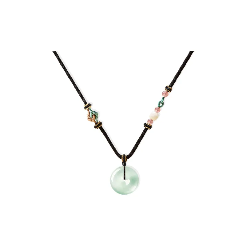MISS TOOYA African Emerald Necklaces Unisex-0