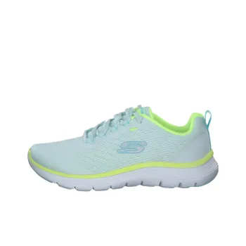 Skechers Flex Appeal 5.0 Anti Slip Wear Resistant Low Top Casual Running Shoes Women's Light Blue Green