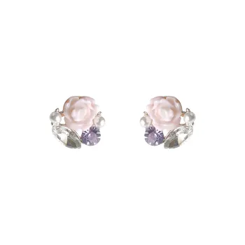 QIANFANGDAHUANGYE S925 Silver Stud Earrings Women's