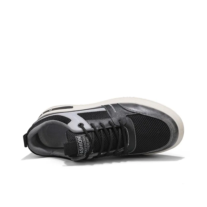 LONGDUIZHANG Slip Resistant Cushioning Abrasion Resistant Lightweight Low Top Skateboard Shoes Men's-13
