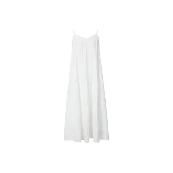 Hopeshow Slip Dresses Women's Raw White 001
