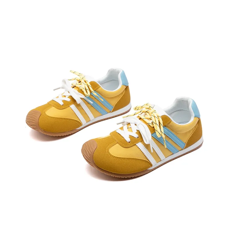 JIETEGONGYANG Lightweight And Breathable Low Top Skateboard Shoes Women's-2