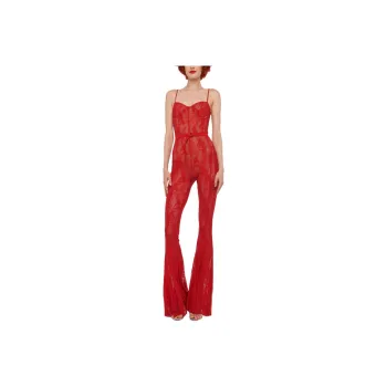 NORMA KAMALI Jumpsuit Women's Tiger Red