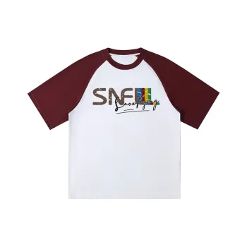 SNOW FLYING T Shirts Unisex Burgundy