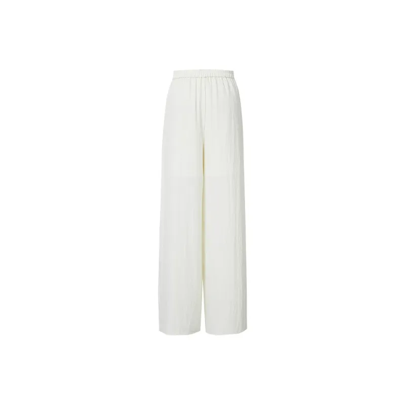 Hopeshow Casual Pants Women's Ecru 004-1