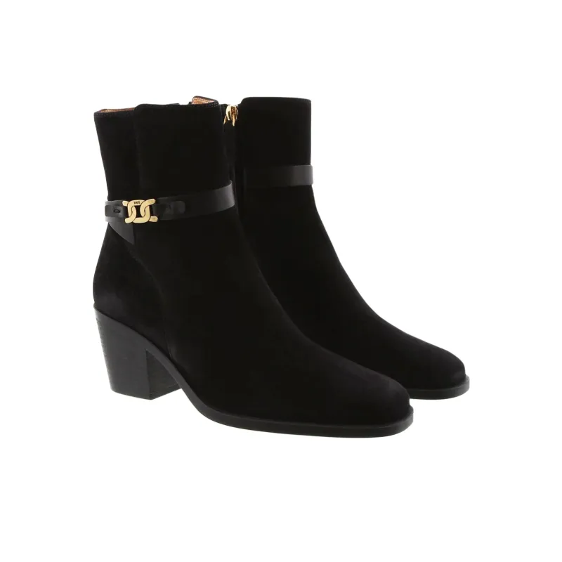 TOD'S Ankle Boots 5cm Women's Black-2