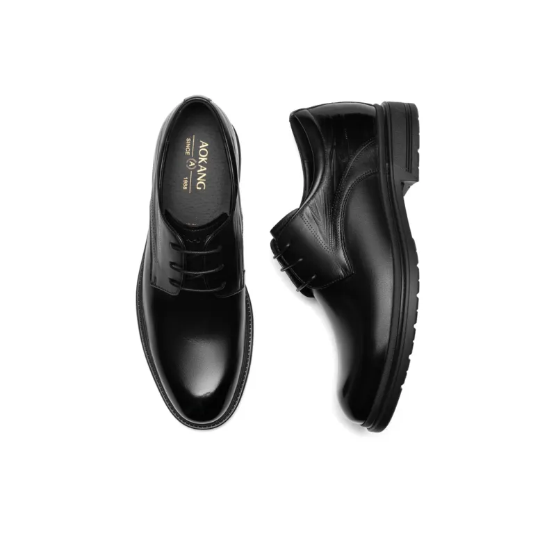 AOKANG Dress Shoes Men Low Top-4