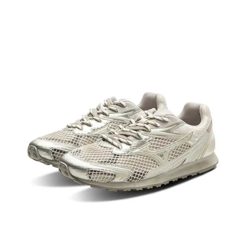 Mizuno LG 60S Low Top Casual Shoes Unisex Waffle Gold-2