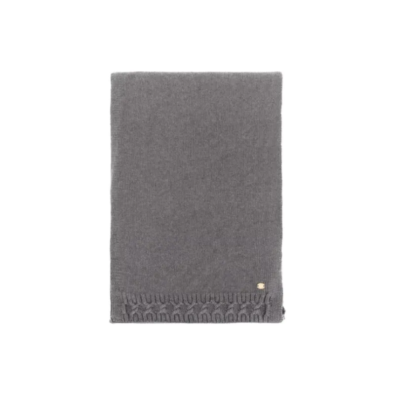 HELEN KAMINSKI Cashmere Knit Scarves Unisex Gray-0