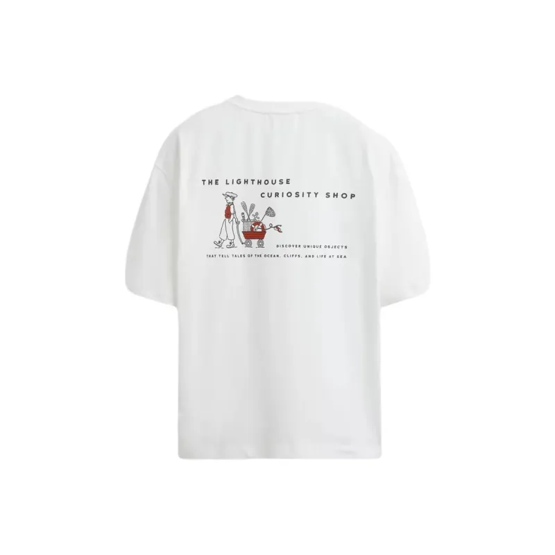 ZARA T Shirts Men Frosted White-1