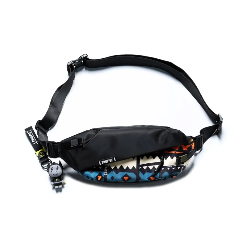 TRUFFLE Fabric Fanny Pack Crossbody Bag Shoulder Bag, Crossbody Bag Regular Unisex Multicolor-10