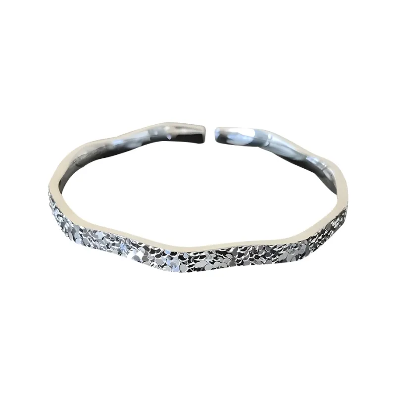IWE 999 Fine Silver Bangles Women's-0