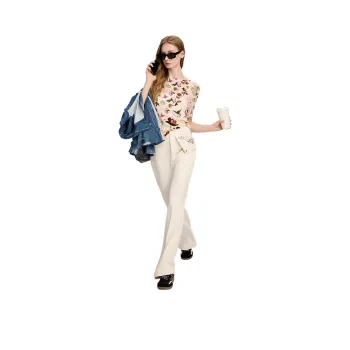 Desigual T Shirts Women's Beige With Print