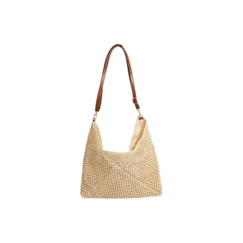 YZUE Woven Shoulder Bag Women's Multicolor