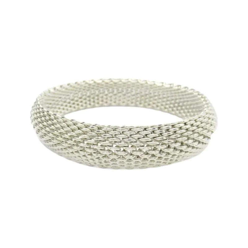 TIFFANY & CO. Pre Owned 2010s Sterling Silver Somerset Bracelet-0