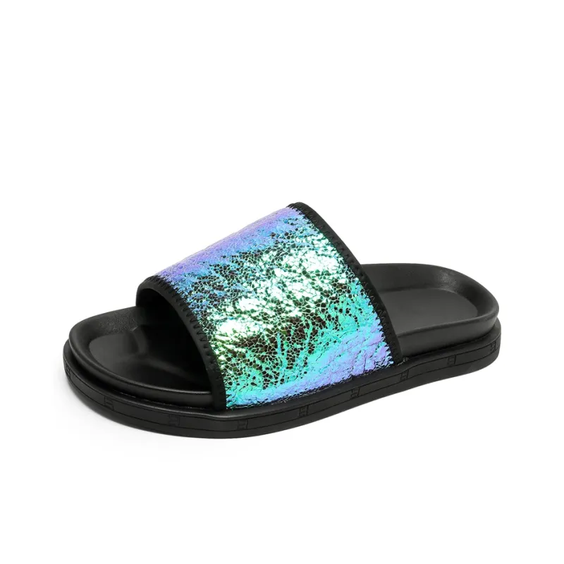 ΛOLUNKΛ Abrasion Resistant Slide Slippers Men's-6