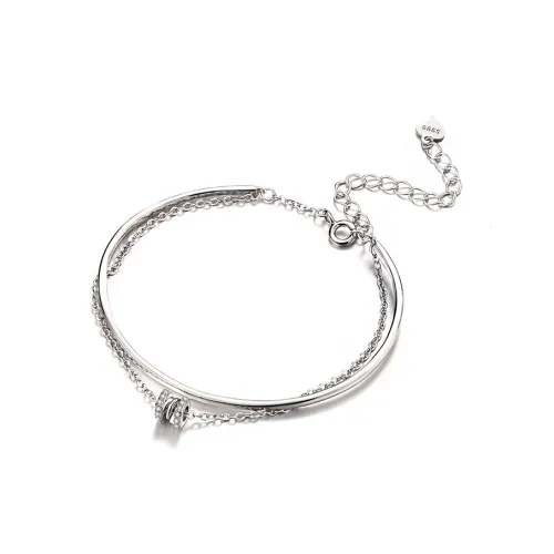 MOVER S999 Fine Silver Bracelets Women's