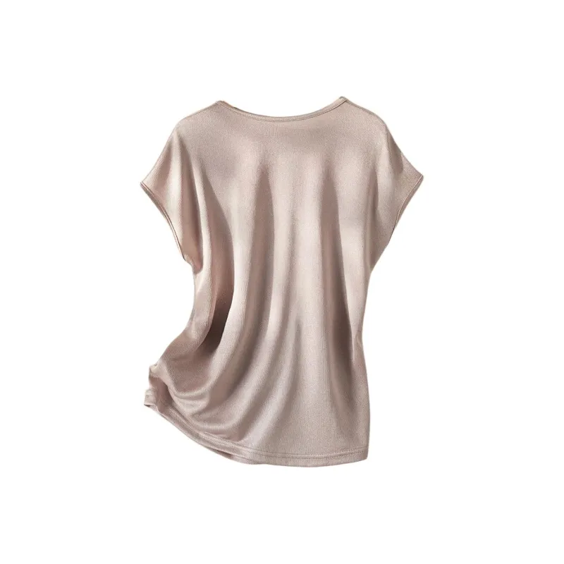 IHIMI T Shirts Women's Dusty Pink-1
